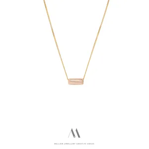 14k solid gold necklace N4/Au39