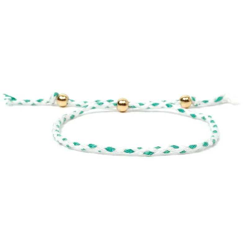 1pcs Handmade Braided Bracelet Colorful Thread Good Luck Charm Rope Bracelet For Women Men Knots Red Rope Woven Bracelets Gift