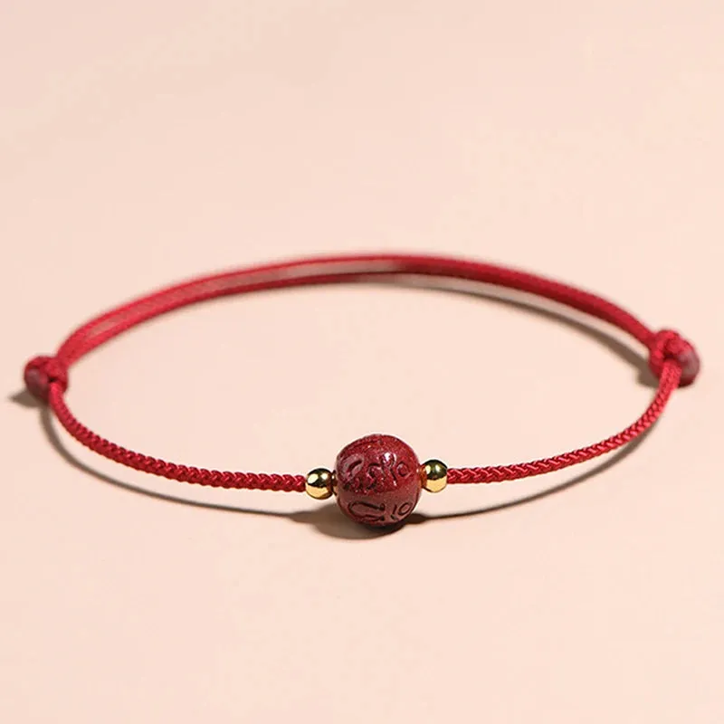 1pcs Handmade Braided Bracelet Colorful Thread Good Luck Charm Rope Bracelet For Women Men Knots Red Rope Woven Bracelets Gift