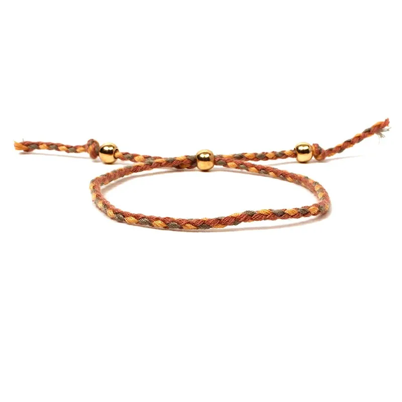1pcs Handmade Braided Bracelet Colorful Thread Good Luck Charm Rope Bracelet For Women Men Knots Red Rope Woven Bracelets Gift