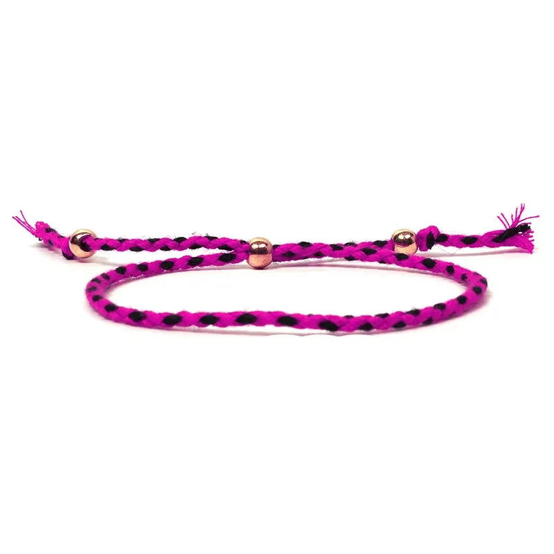 1pcs Handmade Braided Bracelet Colorful Thread Good Luck Charm Rope Bracelet For Women Men Knots Red Rope Woven Bracelets Gift