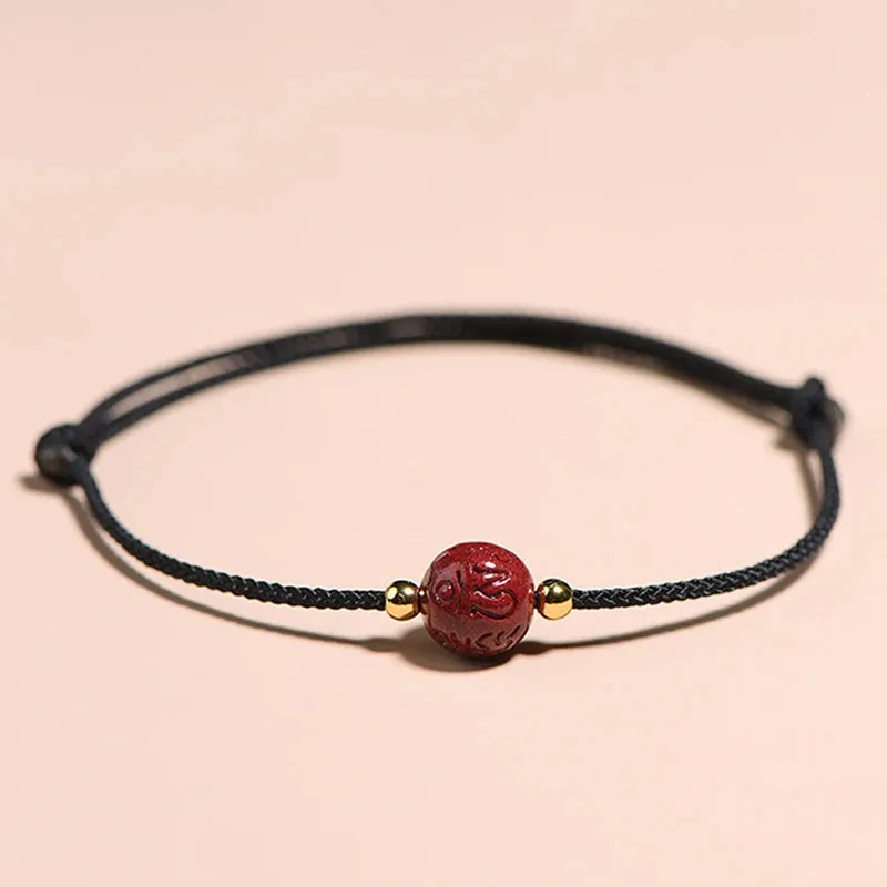 1pcs Handmade Braided Bracelet Colorful Thread Good Luck Charm Rope Bracelet For Women Men Knots Red Rope Woven Bracelets Gift