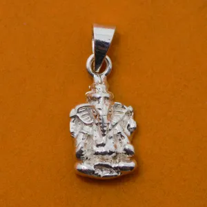 925  Silver Ganesha Pendant (Design 16)