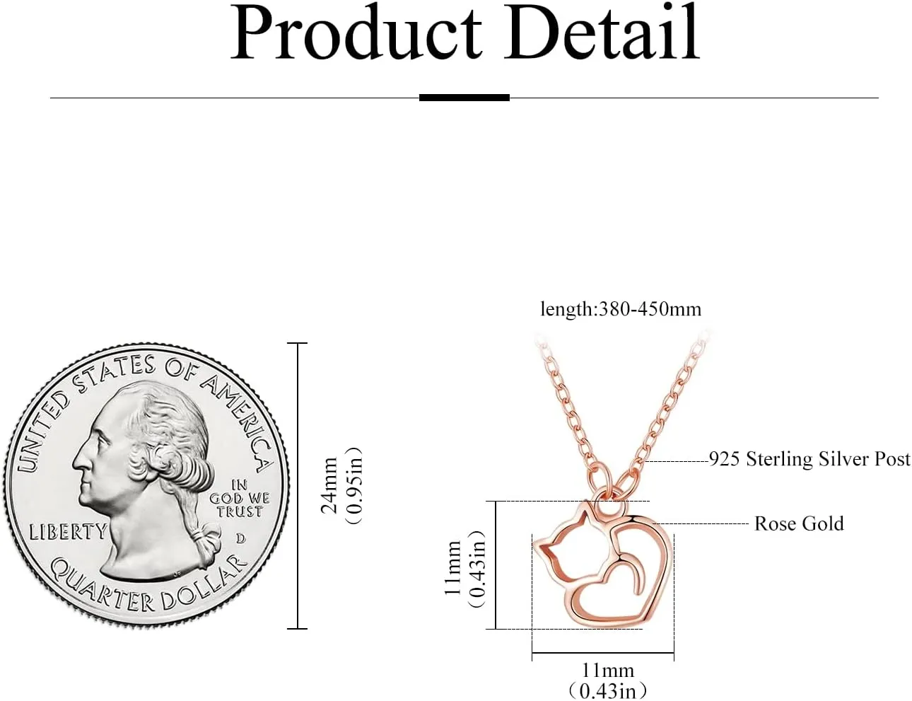 925 Sterling Silver Dog Paw Cat Panda Necklace for Women Cute Dainty Animal Pendant Necklace Gifts for Cat Mom Animals Lover