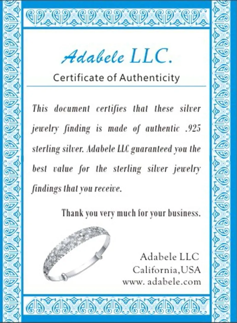 Adabele Authentic Sterling Silver Half Round C Hoop Huggie Earrings 10mm 15mm 20mm 3mm Ball Hypoallergenic Nickel Free Jewelry Women Birthday Gift