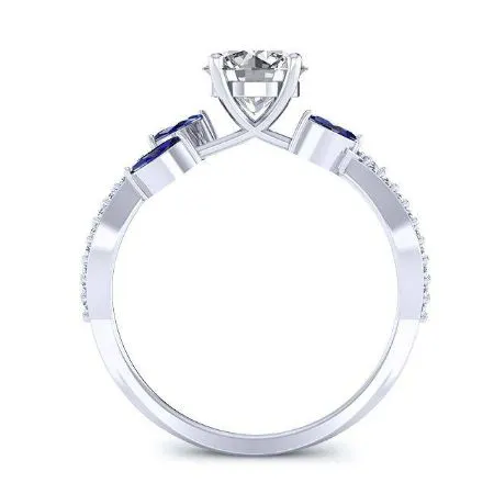 Alba - Round Lab Diamond Engagement Ring (IGI Certified)