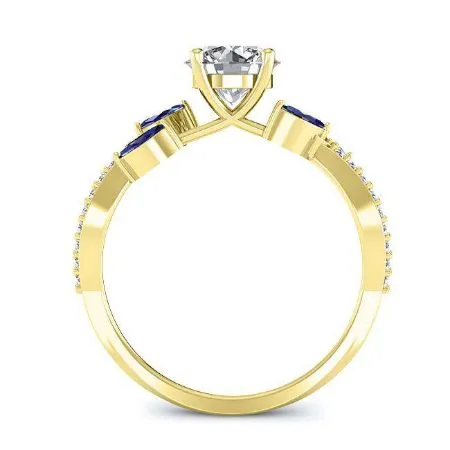 Alba - Round Lab Diamond Engagement Ring (IGI Certified)