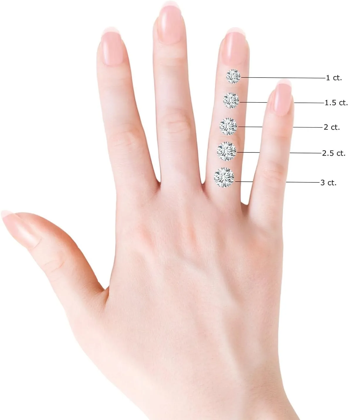 Angara IGI Certified 1-6 ct Lab Grown Solitaire Round Diamond Floating Pendant in 14K Solid Gold/Platinum | April Birthstone, Birthday, Engagement, Anniversary, Wedding Jewelry Gift for Women