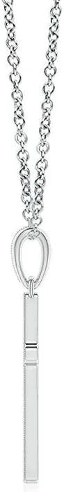 Angara Natural Diamond Cross Pendant Necklace for Women in 14K White Gold | April Birthstone, Birthday, Engagement, Anniversary, Wedding Jewelry Gift for Women