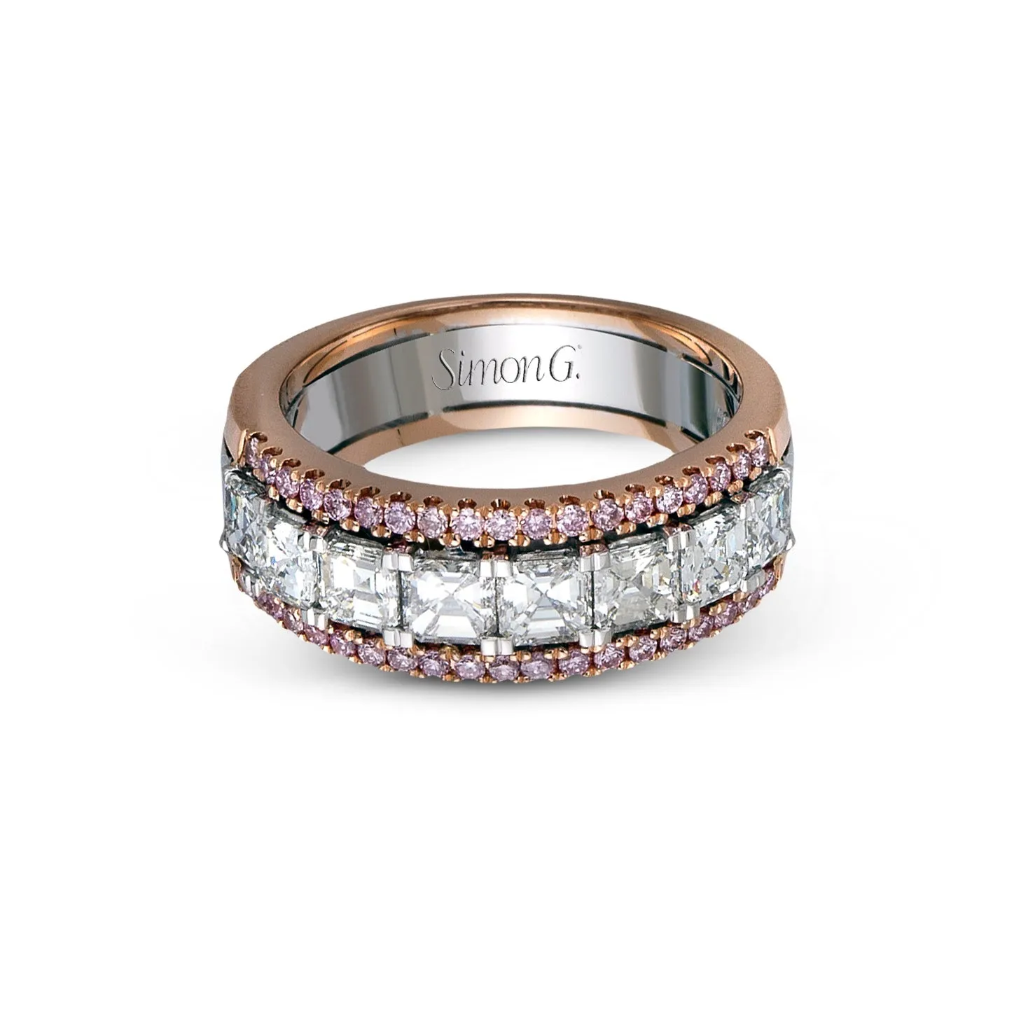 Anniversary Ring In 18k Gold With Diamonds