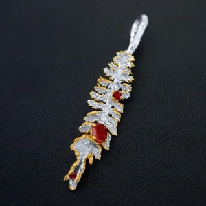 Apache Sterling Silver Pendant