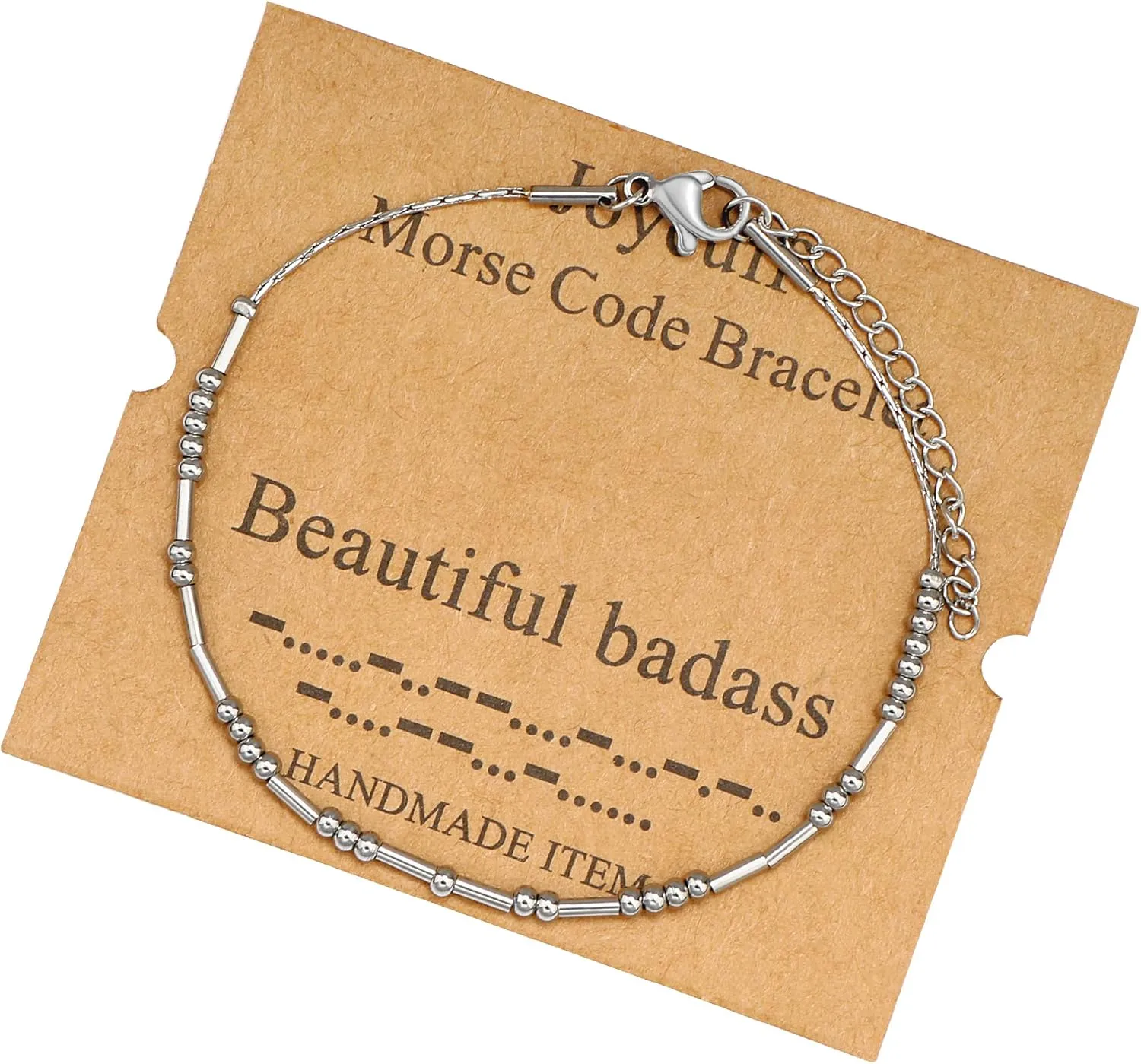 Best Friend Birthday Gifts Morse Code Bracelets For Women Mothers Day Birthday Christmas Gifts For Sister Daughter Grandmother Stainless Steel Jewelry Friendships Inspirational Gifts For Women