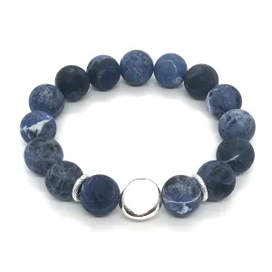 Blue Sodalite Stretch Bracelet