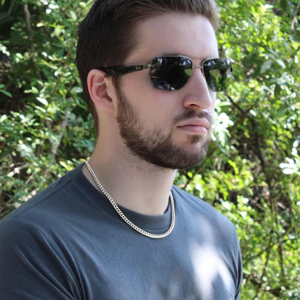 Bonus Son Necklace, Gift For Bonus Son, Bonus Son Gifts From Stepmom, Bonus Son Necklaces Gifts, Christmas Necklace For Bonus Son, Bonus Son Cuban Link Chain Necklace From Bonus Mom Dad