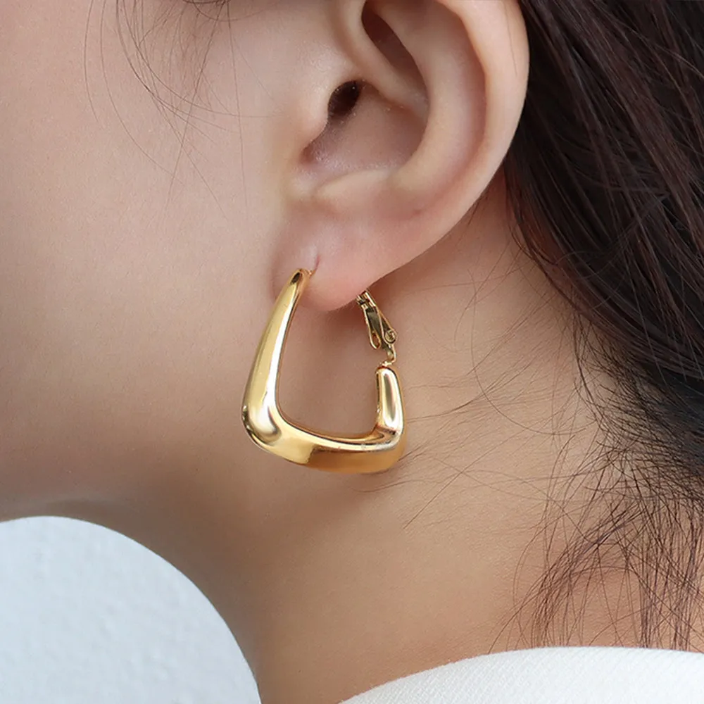 Boxed 2 Pairs of Kendra Elsa Earrings Set in Gold