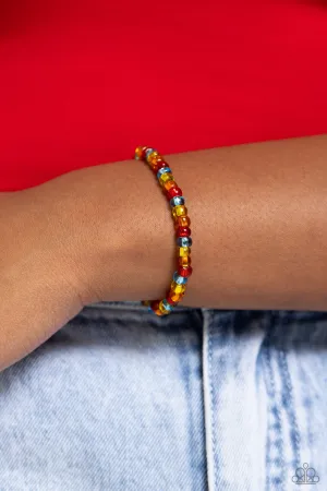 Bracelets GLASS is in Session - Red
