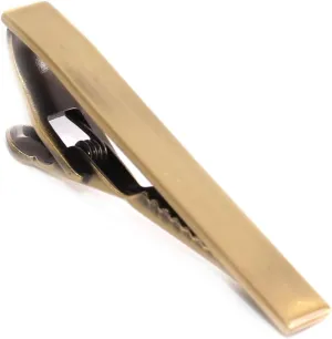 Brushed Brass Tie Bar Brass Rhodium Plating Brushed Brass Tie Bar