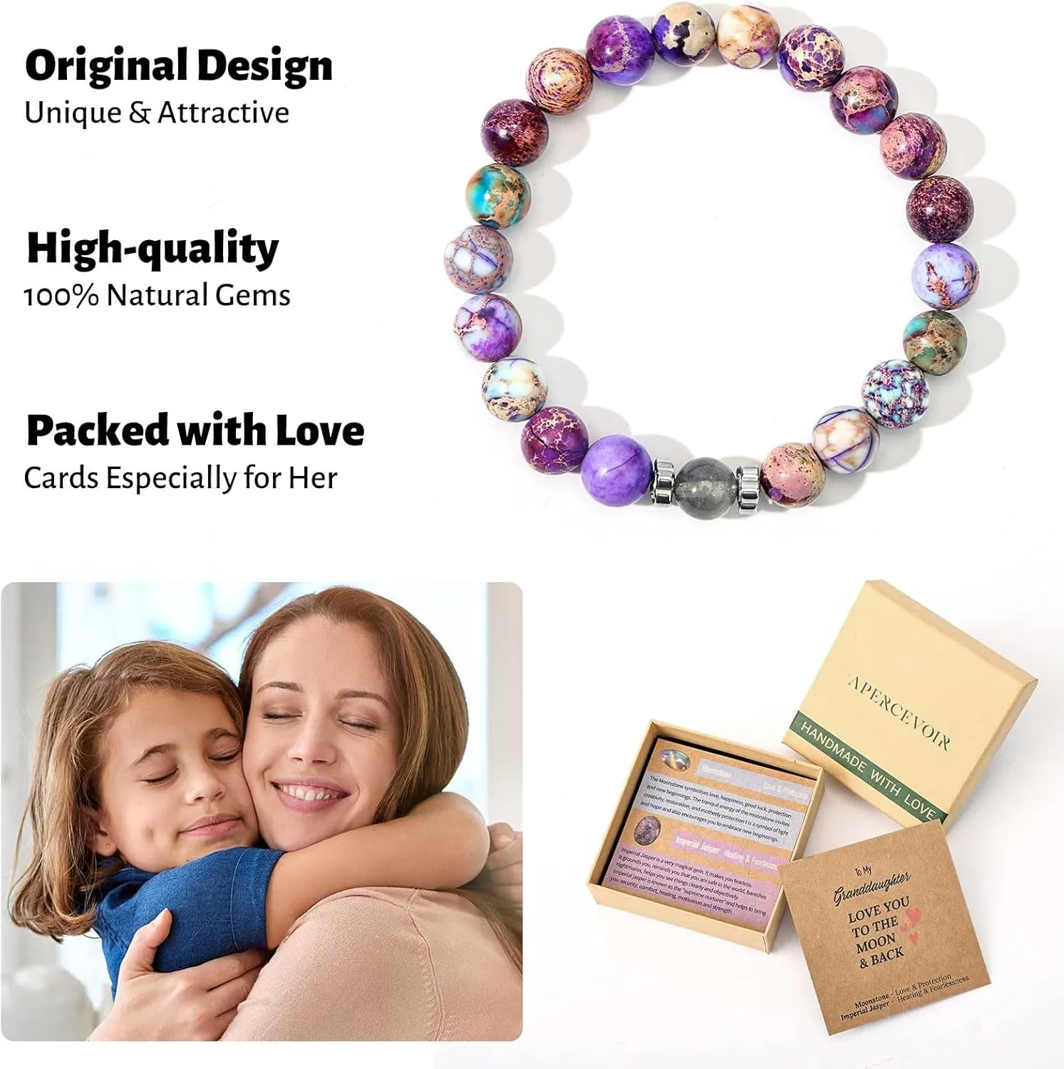 Christian Cross Bracelet for Girls  Adjustable Religious Gift with Blessing Card  Baptism, Confirmation, First Communion Present for Teen Girls, Daughter, Granddaughter