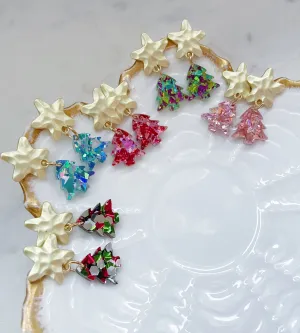 Christmas Tree Earrings