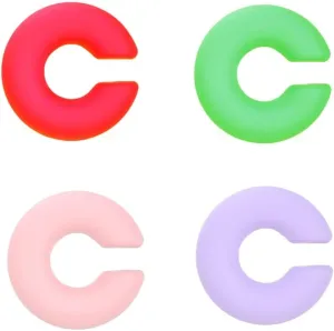 Chunky Ear Cuffs Earrings for Women Colorful Non Piercing Cuff Clip On Cartilage Hoop Earring Lightweight Trendy Jewelry