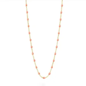Classic Gigi Saumon sautoir, Yellow Gold, 23.6"