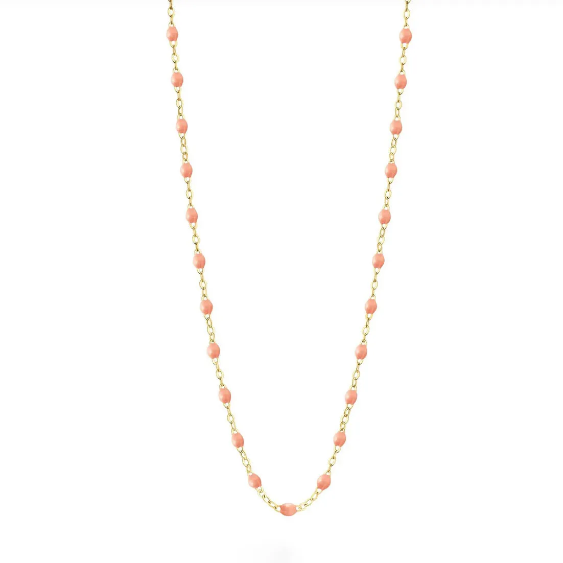Classic Gigi Saumon sautoir, Yellow Gold, 23.6"