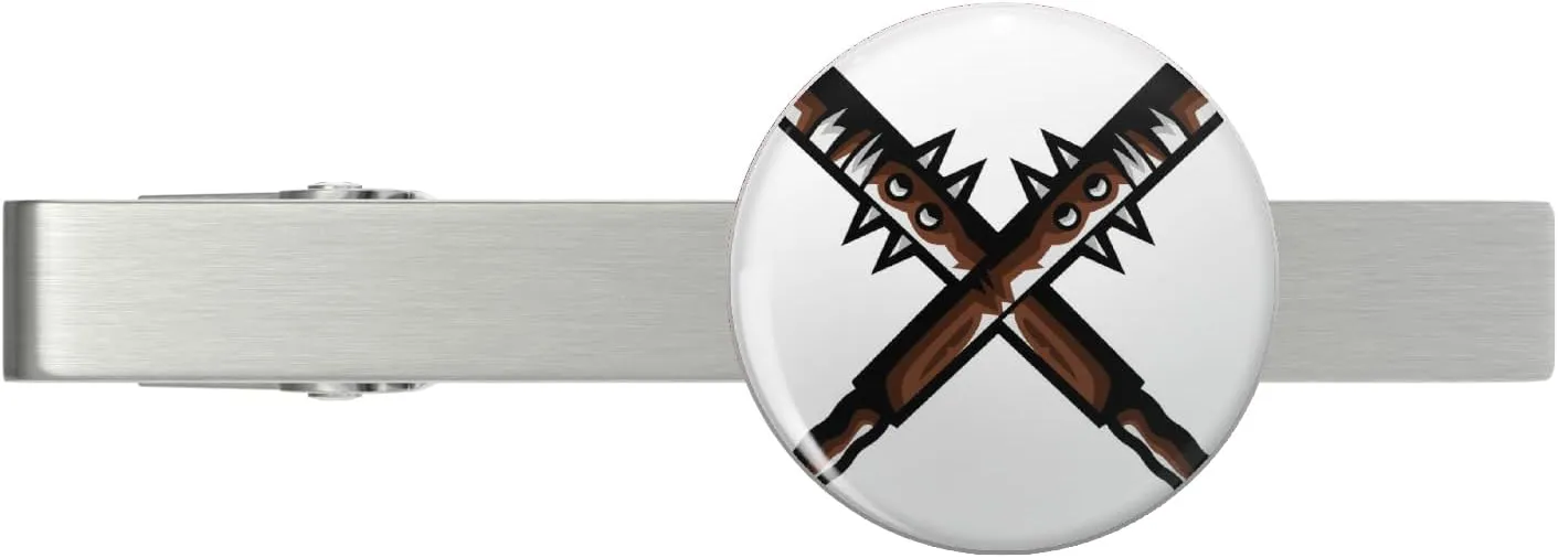 Classic spears13 Silver Tie Clip Tie Bar Veteran Gift