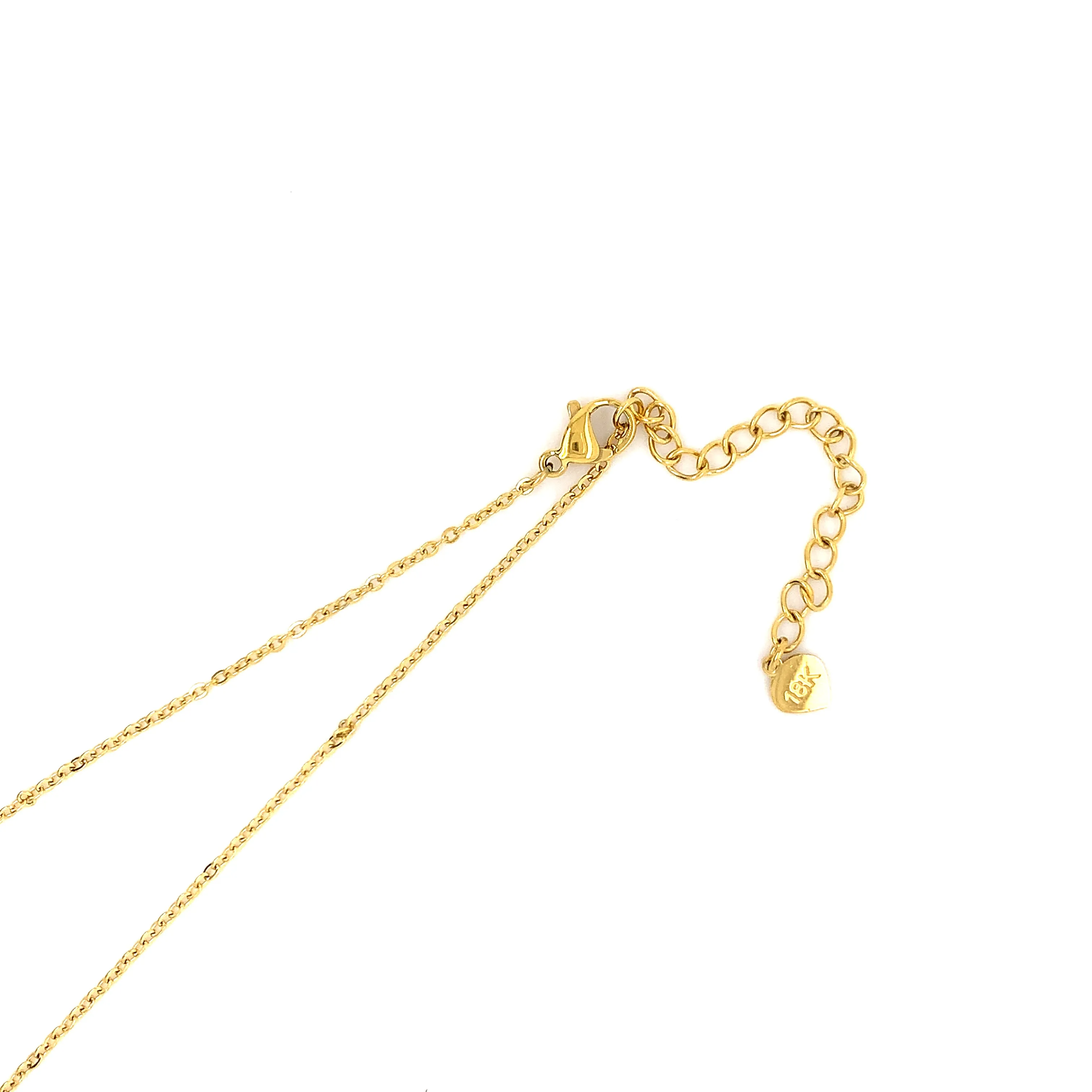 Clover Necklace - Blue
