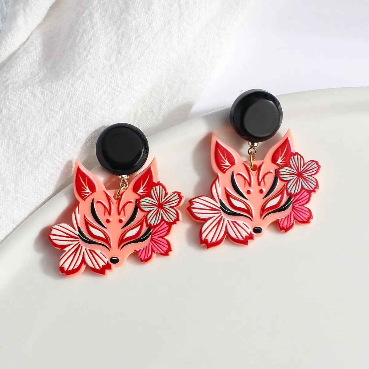 Colorful Japanese Earrings