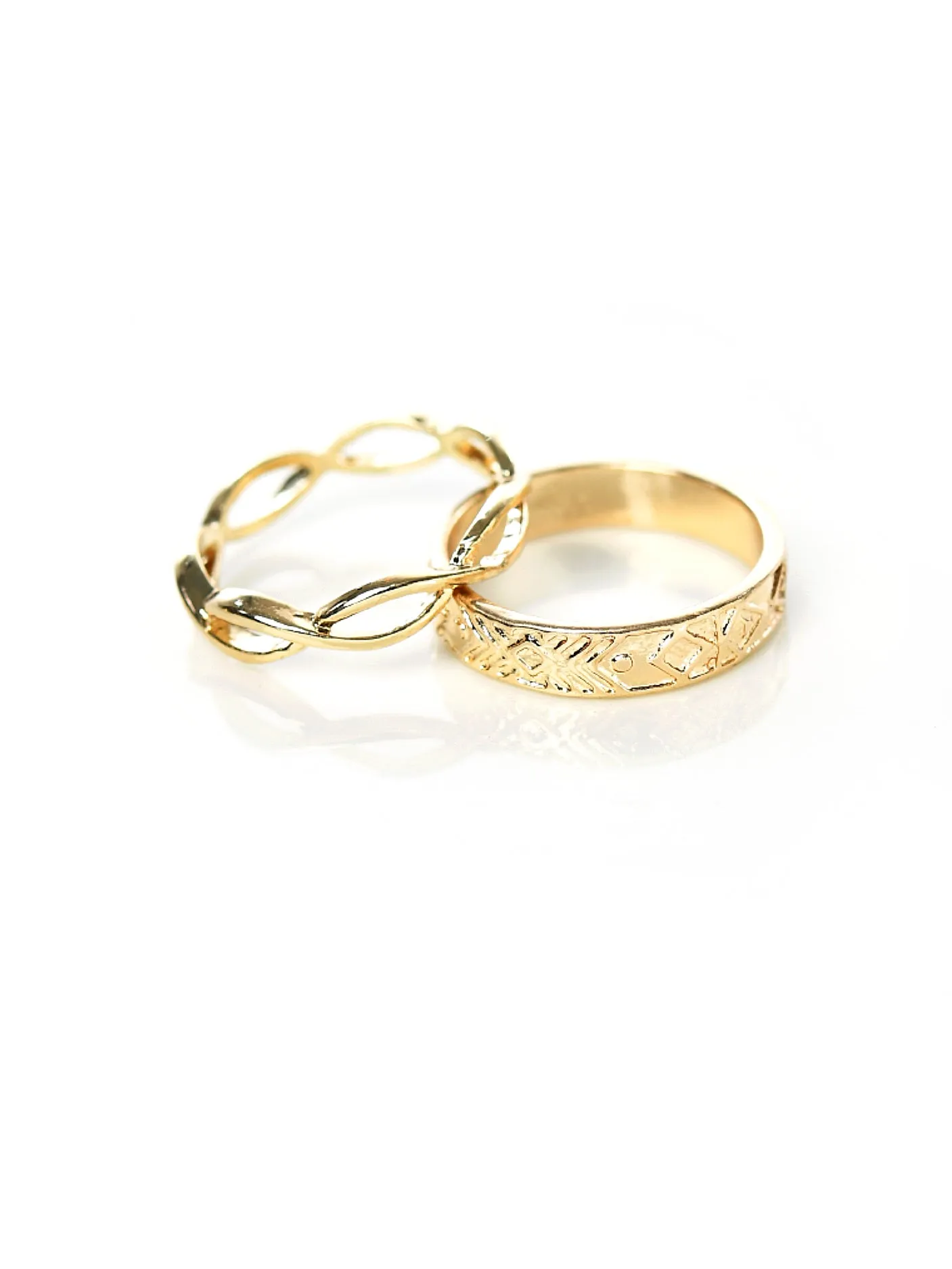 Contemporary Ring Set