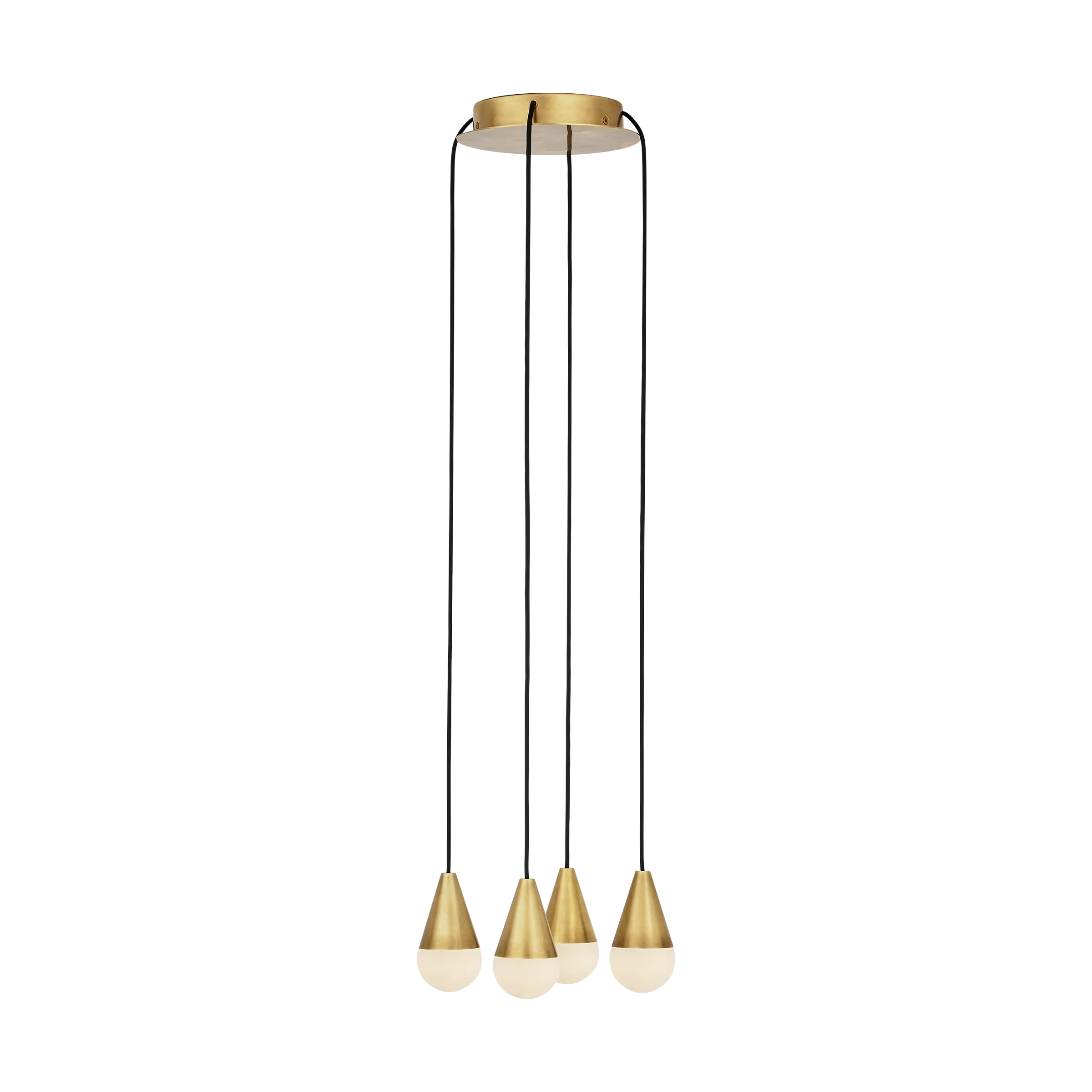 Cupola Alabaster 4 Light Chandelier
