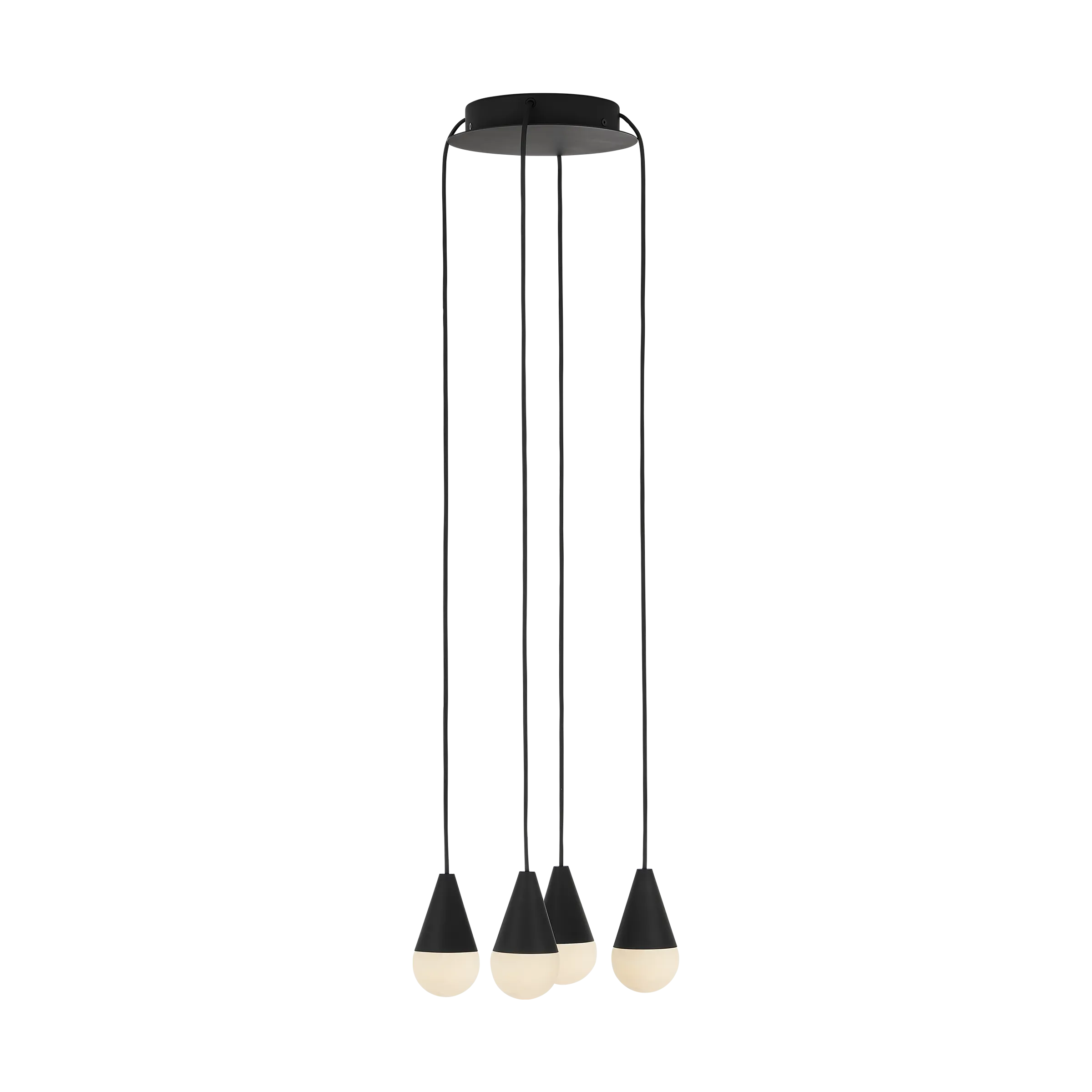 Cupola Alabaster 4 Light Chandelier