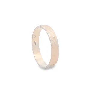 Dana 925 Sterling Silver Wedding Band Ring