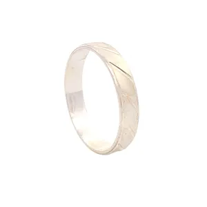 Deliah 925 Sterling Silver Wedding Band Ring
