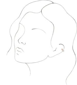 Diamond2Deal 14k Yellow Gold Negative Space Ear Cuff