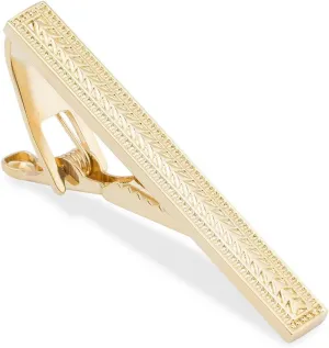 Drax Gold Tie Bar Gold Rhodium Plating Drax Gold Tie Bar