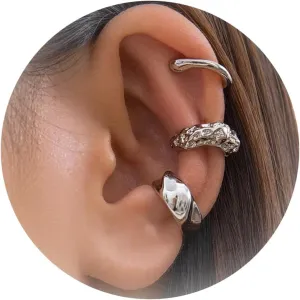 Ear Cuffs Non Piercing Ear Cuff Earrings for Women Clip on Earrings Huggie Ear Cuff Non Piercing Dainty Gold Cartilage Cuff Earrings Jewelry for Women