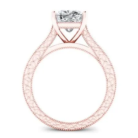 Edelweiss - GIA Natural Cushion Diamond Engagement Ring