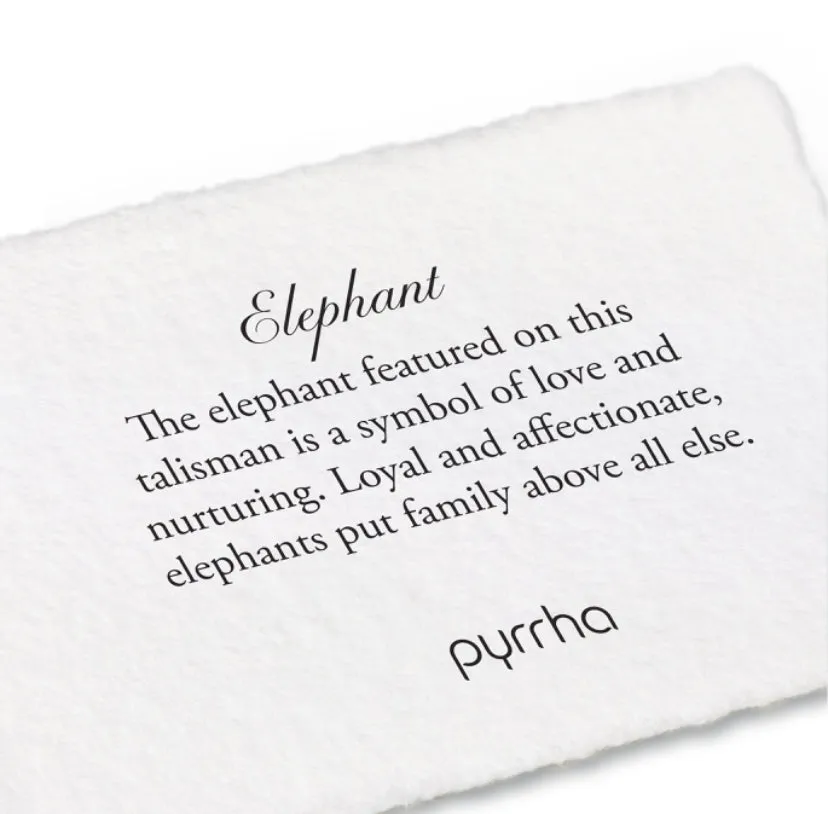 Elephant Talisman Necklace