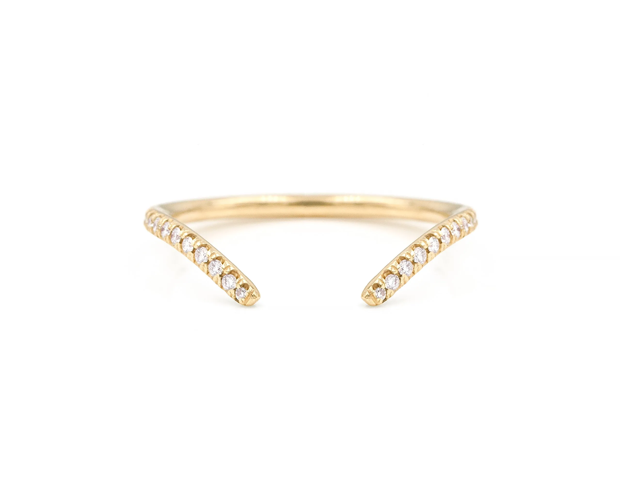 Equilibrium Open Pavé Band (Ready to Ship)