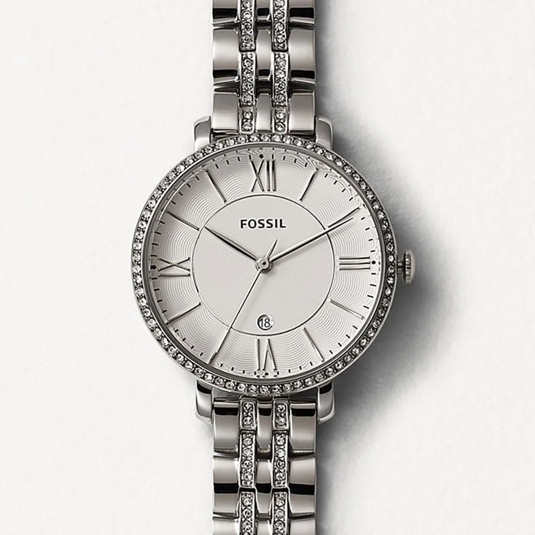 Fossil Women's Jacqueline Quartz Stainless Steel Three-Hand Watch