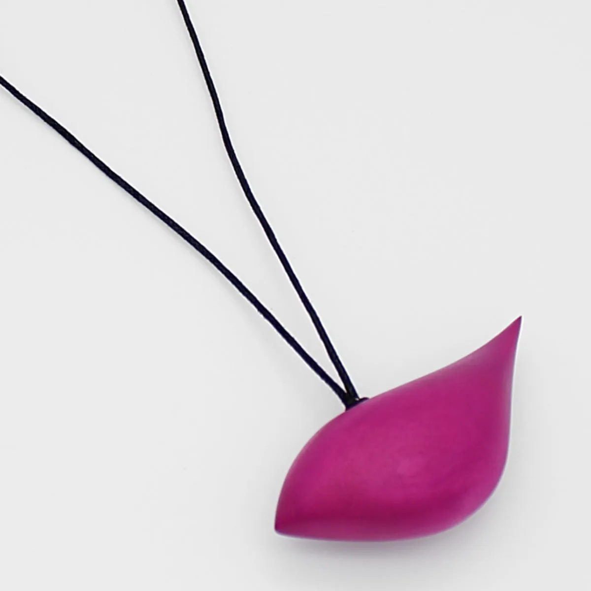 Fuchsia Robin Pendant Necklace