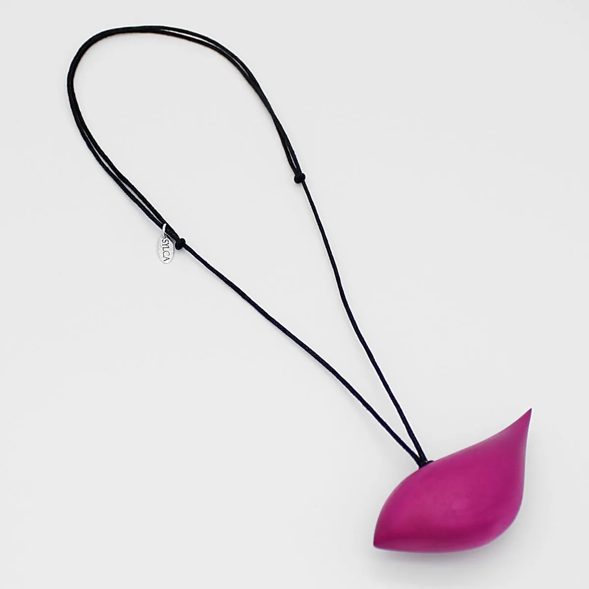 Fuchsia Robin Pendant Necklace