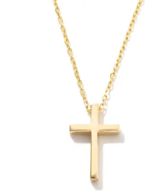 Gelin Faith Cross Necklace in 14k Solid Gold
