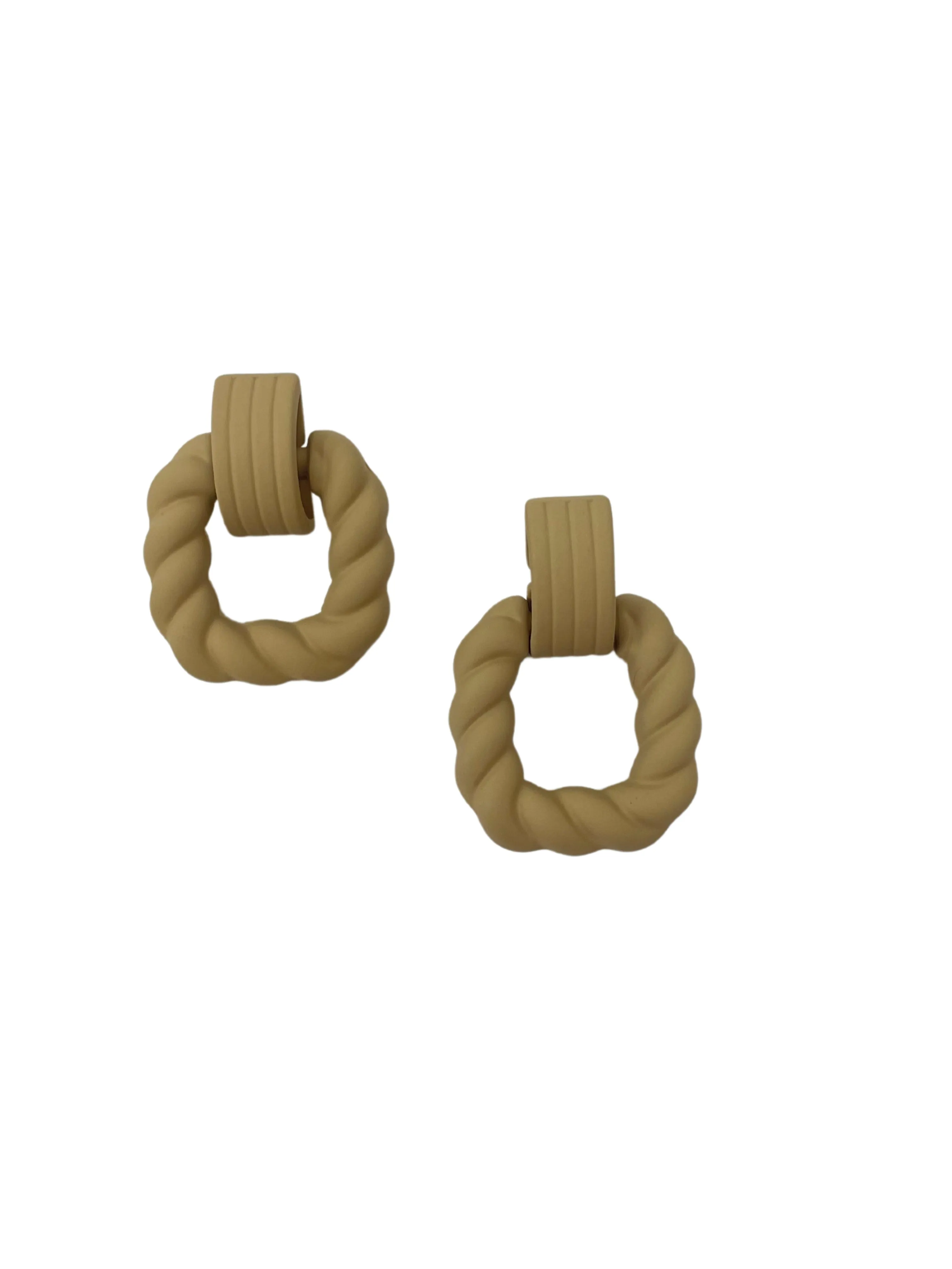 Geometric Square Earrings