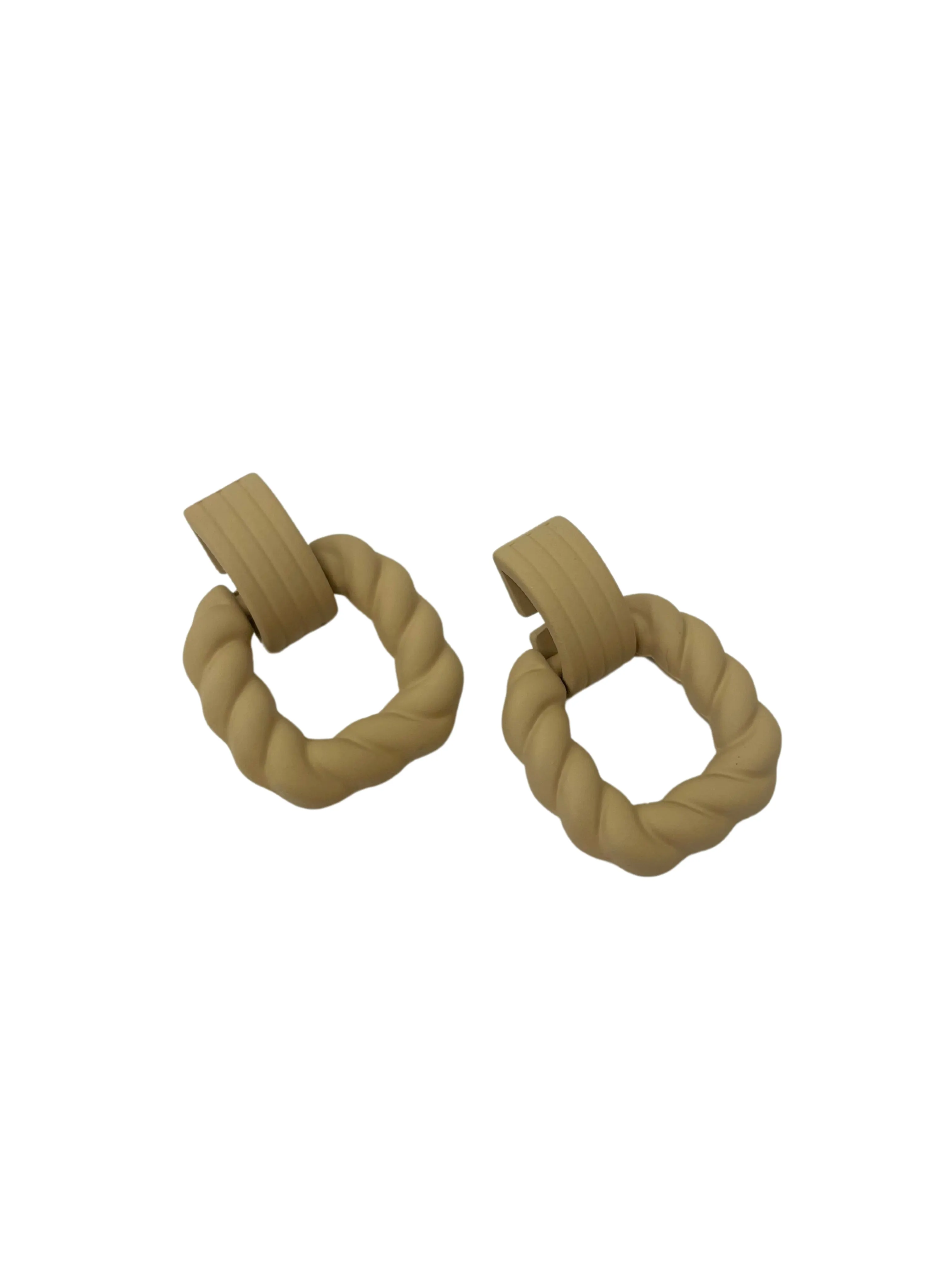 Geometric Square Earrings