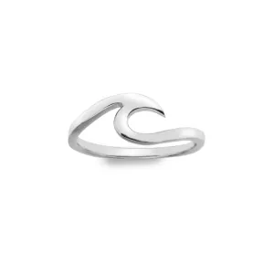 Glassy Wave Ring