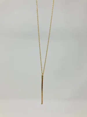 Gold Filled Spike Necklace