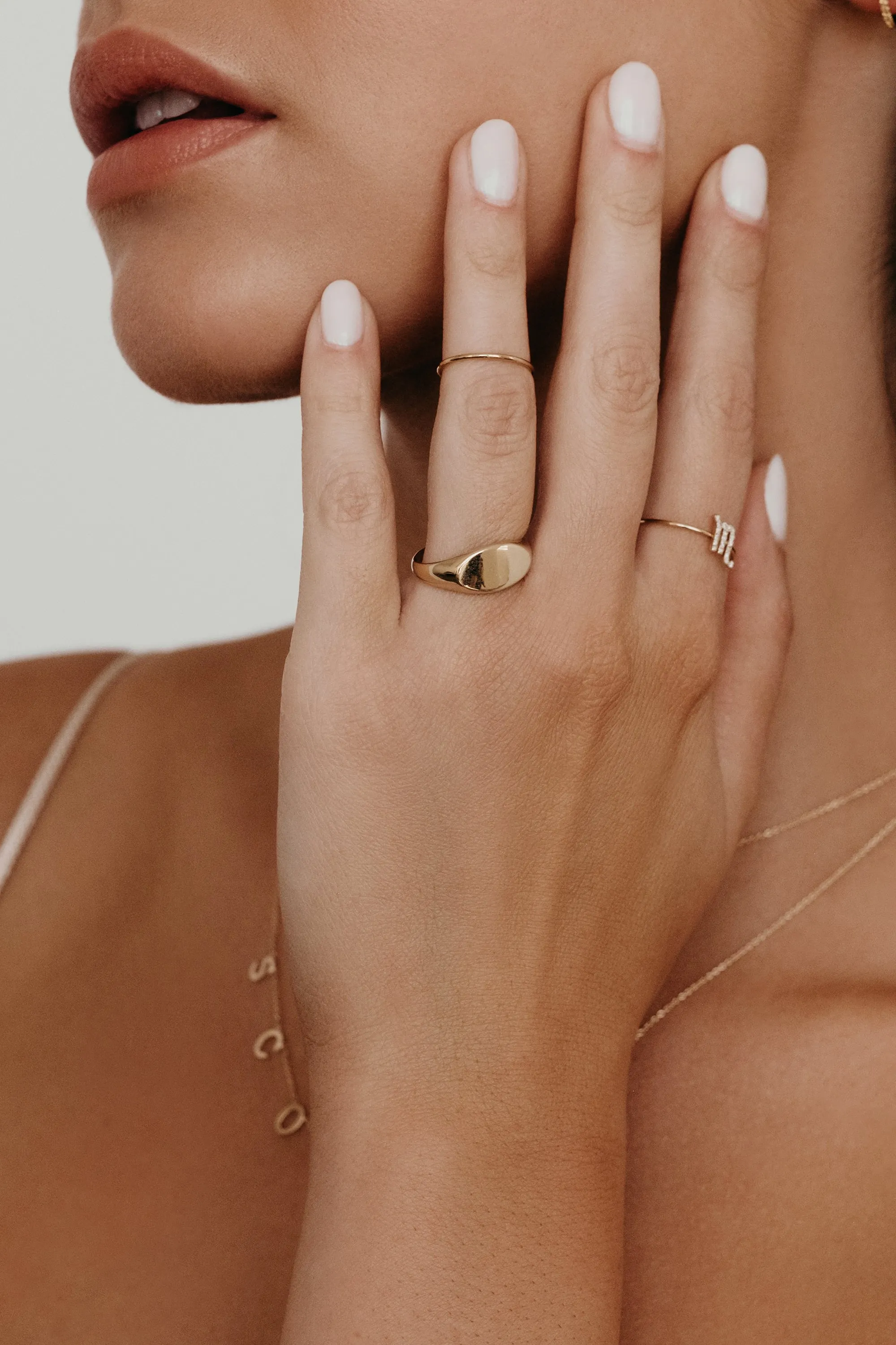 Gold Filled Zoe Ring Size 2