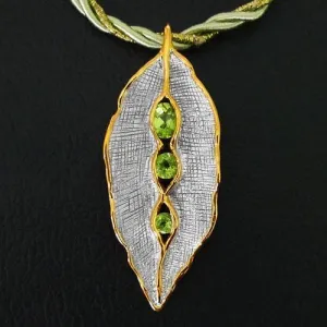 Grace Leaf Sterling Silver Pendant